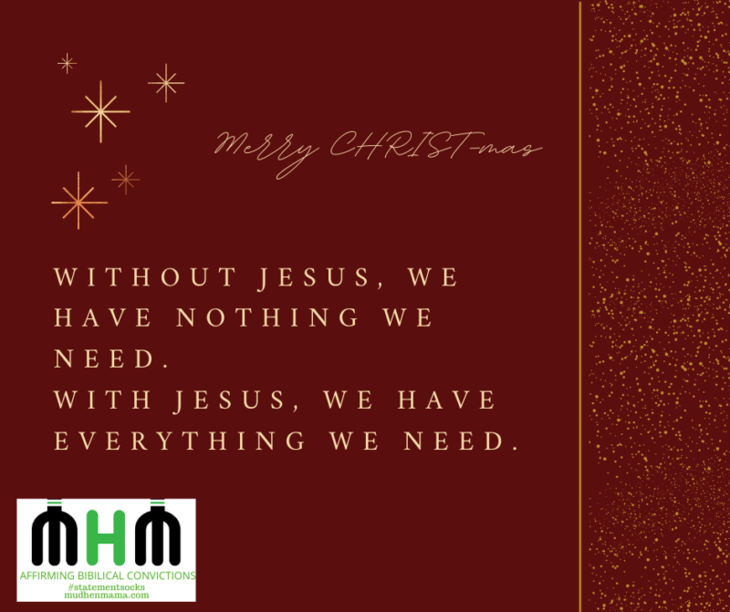 Why should we leave Christ in Christmas?