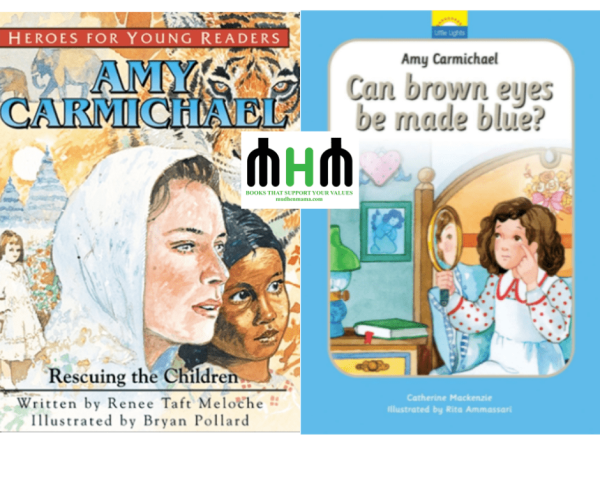 Book reviews for children's books on Amy Carmichael