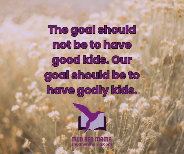 Our goal should not be good kids